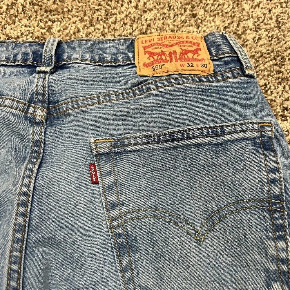 Levi's 550 Men's Jeans 32x30 Relaxed Fit Denim
